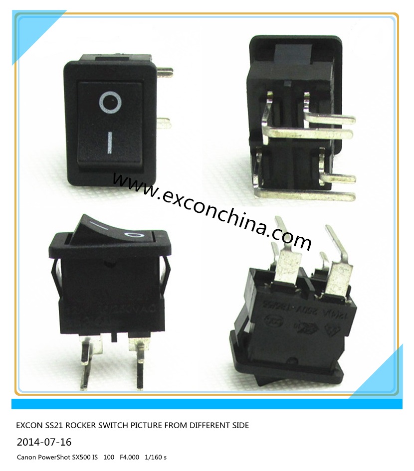 SS21 ROCKER SWITCH WITHOUT LAMP